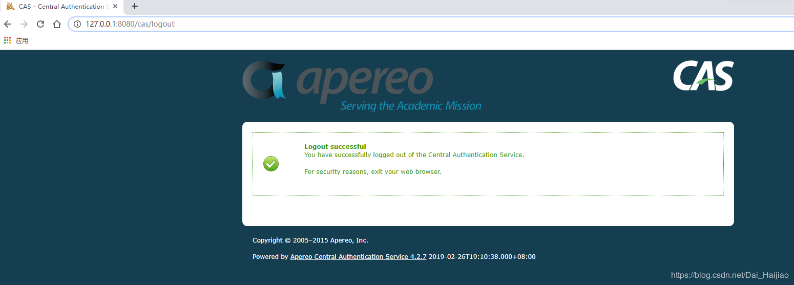 cas-4.2.7搭建单点登录(3)