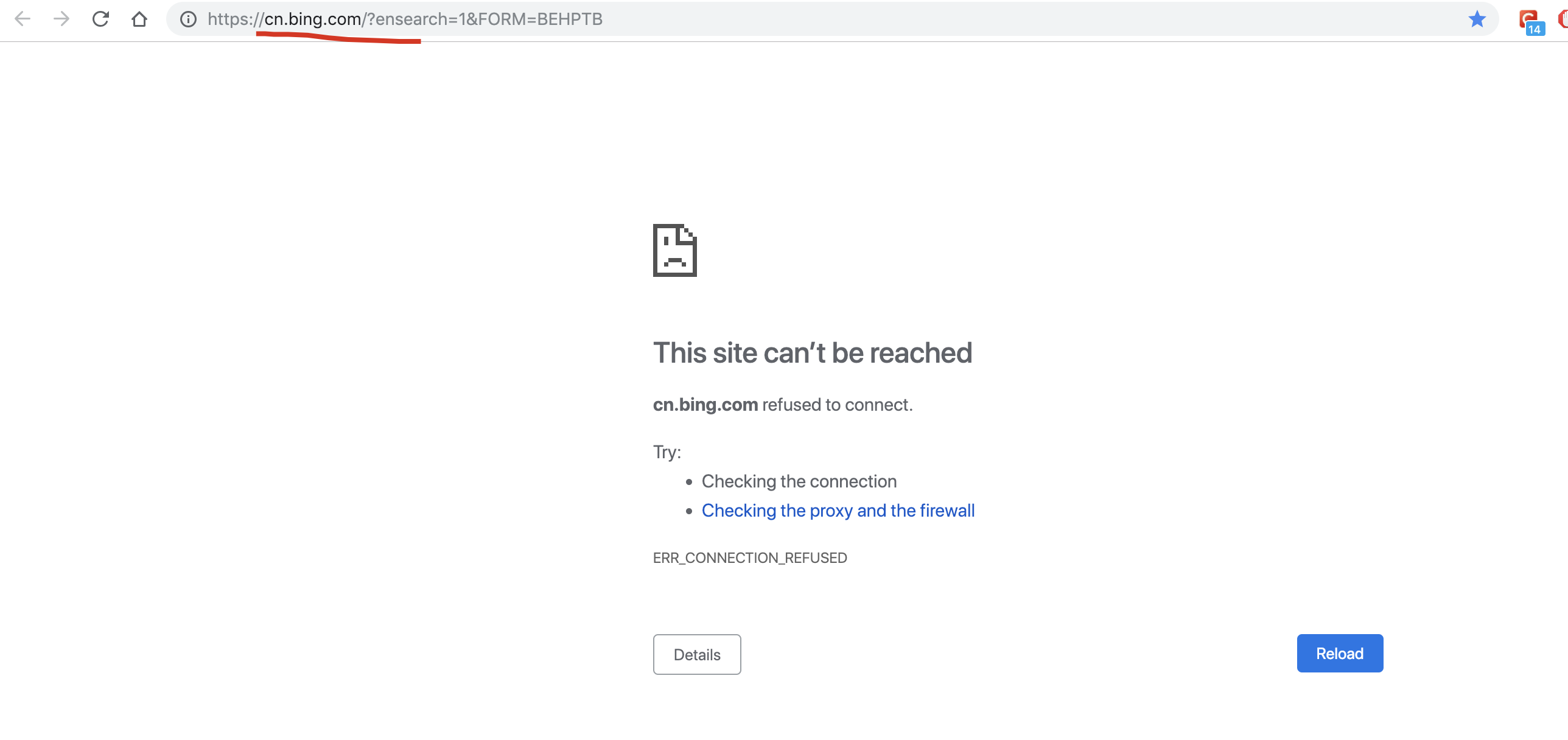 bing 搜索引擎 无法访问 bug - 豌豆ip代理